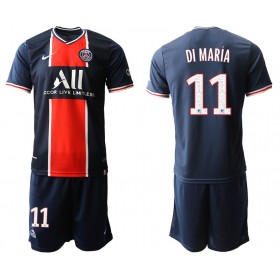 Paris Saint-Germain Fodboldtrøjer Angel Di Maria 11 Børn Hjemmebanesæt 2020/21 Kort ærmer